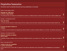 Tablet Screenshot of depositos-bancarios.blogspot.com