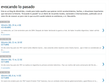 Tablet Screenshot of evocandolopasado.blogspot.com