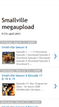 Mobile Screenshot of mega-smallville.blogspot.com