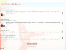 Tablet Screenshot of bestonlinegiffarine.blogspot.com