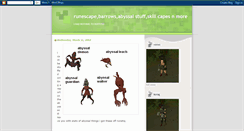 Desktop Screenshot of barrows-abyssal.blogspot.com