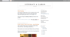 Desktop Screenshot of literacyatlargo.blogspot.com