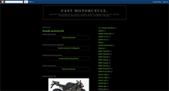 Desktop Screenshot of fast-motorcycle-pictures.blogspot.com