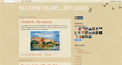 Desktop Screenshot of anuragwatercolor.blogspot.com