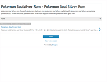 Tablet Screenshot of pokemon-soulsilver-rom.blogspot.com