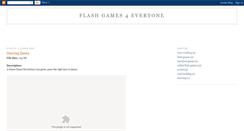 Desktop Screenshot of gamesinflash.blogspot.com