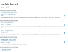 Tablet Screenshot of data-farmasi.blogspot.com