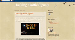 Desktop Screenshot of hacktrafficsignals.blogspot.com