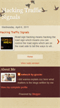 Mobile Screenshot of hacktrafficsignals.blogspot.com