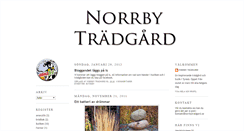 Desktop Screenshot of norrbytradgard.blogspot.com