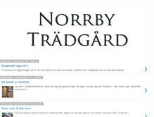 Tablet Screenshot of norrbytradgard.blogspot.com