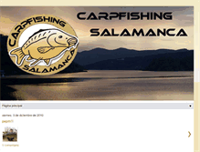 Tablet Screenshot of carpfishingsalamanca.blogspot.com