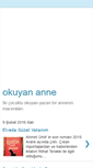 Mobile Screenshot of okuyananne.blogspot.com