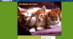 Desktop Screenshot of bordadosdegato.blogspot.com