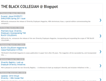 Tablet Screenshot of blackcollegian.blogspot.com