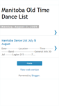 Mobile Screenshot of manitobaoldtimedancelist.blogspot.com