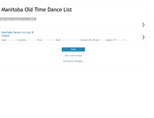 Tablet Screenshot of manitobaoldtimedancelist.blogspot.com