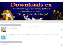 Tablet Screenshot of downloadex.blogspot.com