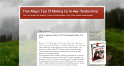 Desktop Screenshot of magic-tips-of-making-up.blogspot.com