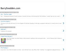 Tablet Screenshot of barrysnedden.blogspot.com