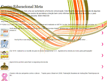 Tablet Screenshot of escolameta.blogspot.com