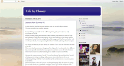 Desktop Screenshot of lifebychaney.blogspot.com