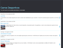 Tablet Screenshot of fotoscarrosdesportivos.blogspot.com