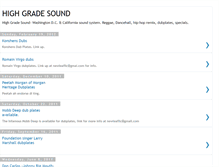 Tablet Screenshot of highgradesound.blogspot.com