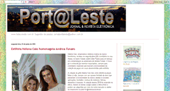 Desktop Screenshot of jornalportaleste.blogspot.com