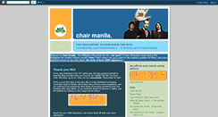 Desktop Screenshot of chairmanila.blogspot.com