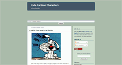 Desktop Screenshot of cutecartooncharacters.blogspot.com