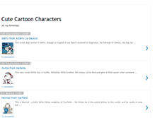 Tablet Screenshot of cutecartooncharacters.blogspot.com