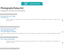 Tablet Screenshot of photographytodaynet.blogspot.com