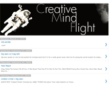 Tablet Screenshot of creativemindflight.blogspot.com