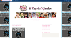Desktop Screenshot of acrystalgarden.blogspot.com