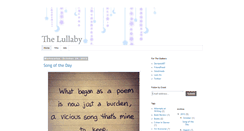 Desktop Screenshot of infinite-lullaby.blogspot.com