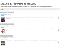 Tablet Screenshot of patrimoinetregunc.blogspot.com