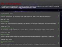 Tablet Screenshot of bitsofboardgames.blogspot.com