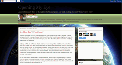 Desktop Screenshot of openingmyeye.blogspot.com