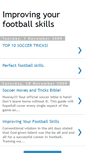 Mobile Screenshot of improveyourfootballskills.blogspot.com