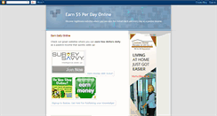 Desktop Screenshot of earn5dollarsdaily.blogspot.com