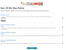 Tablet Screenshot of earn5dollarsdaily.blogspot.com