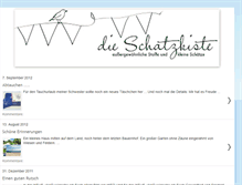 Tablet Screenshot of die-schatzkiste.blogspot.com