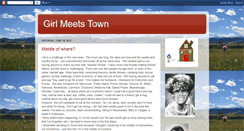 Desktop Screenshot of girlmeetstown.blogspot.com