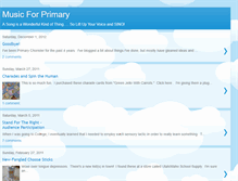 Tablet Screenshot of musicforprimary.blogspot.com
