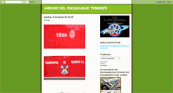 Desktop Screenshot of escarabajotenerife.blogspot.com