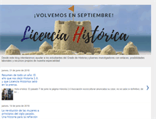 Tablet Screenshot of licenciahistorica.blogspot.com