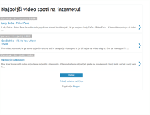 Tablet Screenshot of naj-videospoti.blogspot.com