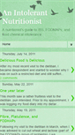 Mobile Screenshot of anintolerantnutritionist.blogspot.com