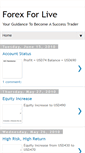 Mobile Screenshot of forex4live.blogspot.com
